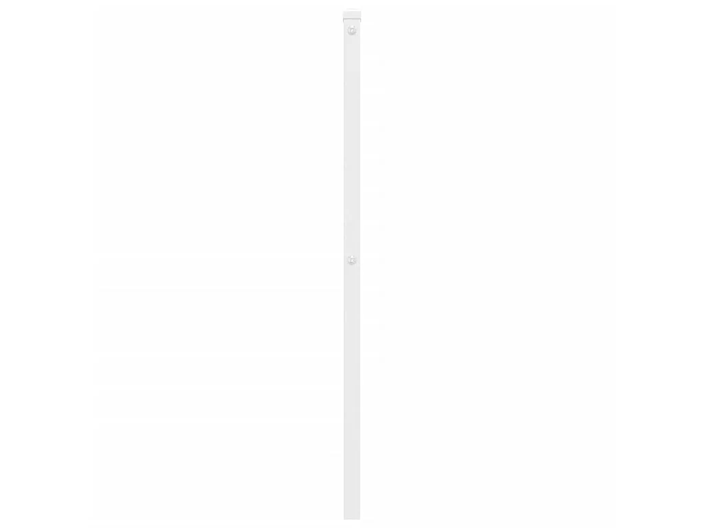 Vervangend hoofdbord 100 cm metaal wit