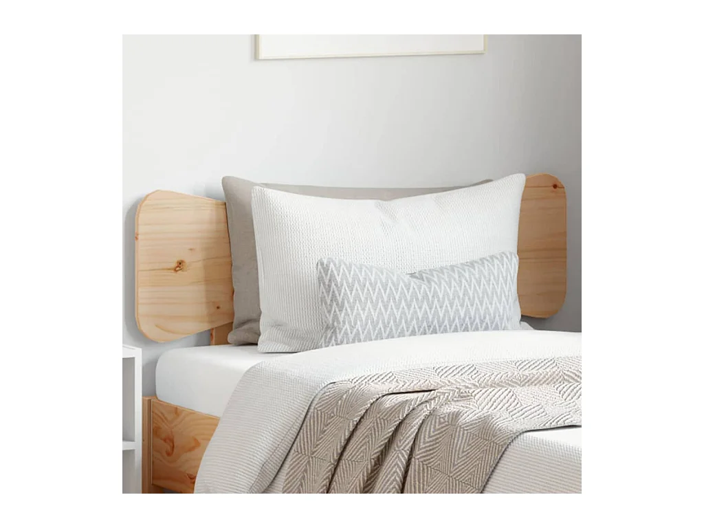 Tête de lit 75 cm bois massif de pin