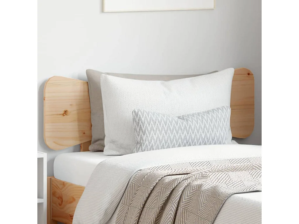 Tête de lit 75 cm bois massif de pin