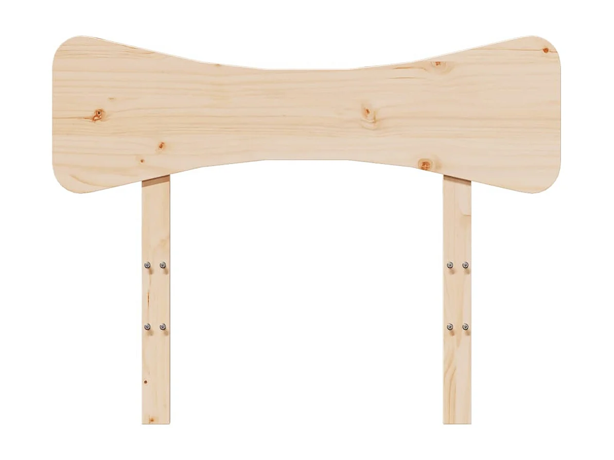 Tête de lit 75 cm bois massif de pin