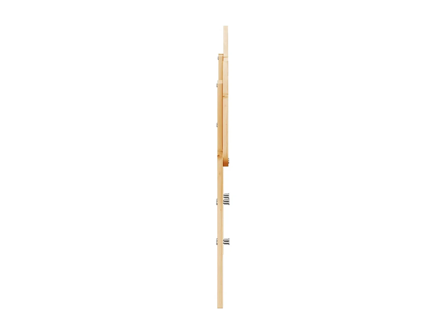 Tête de lit 75 cm bois massif de pin