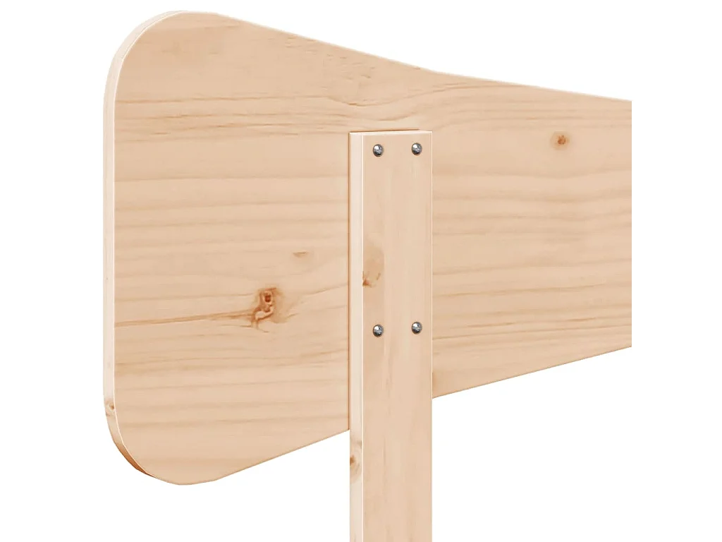 Tête de lit 75 cm bois massif de pin
