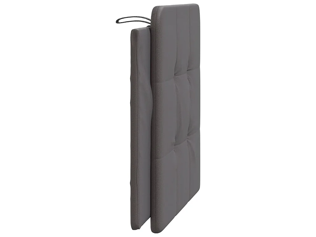 Cuscino Testiera Zadar Grigio 100 cm in Similpelle