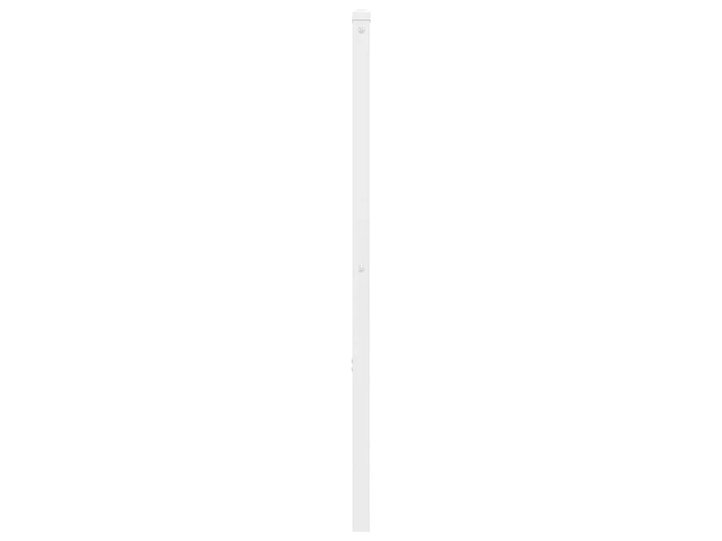 Vervangend hoofdbord 180 cm metaal wit