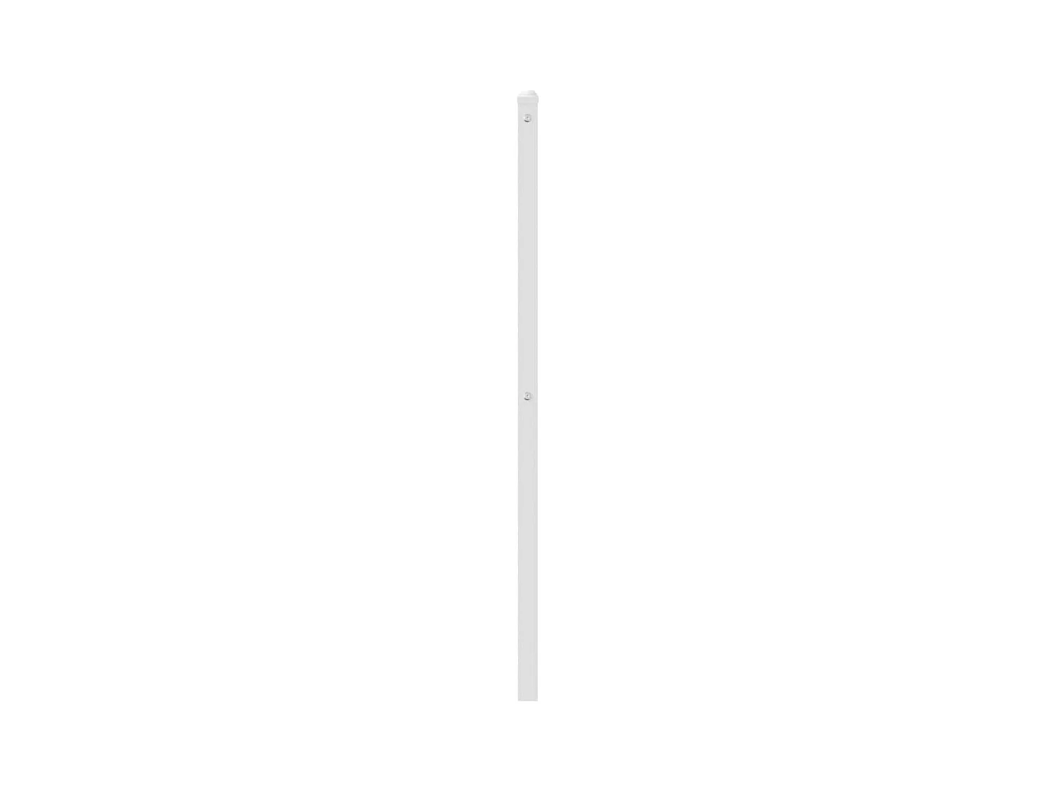 Tête de lit métal blanc 75 cm