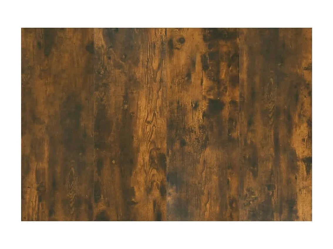 Hoofdbord met kastjes bewerkt hout gerookt eikenkleurig