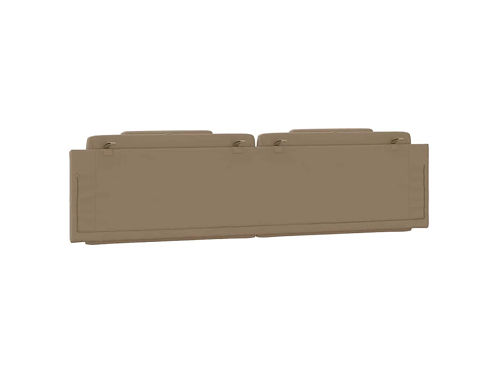 Coussin de tête de lit Viana cappuccino 200 cm similicuir