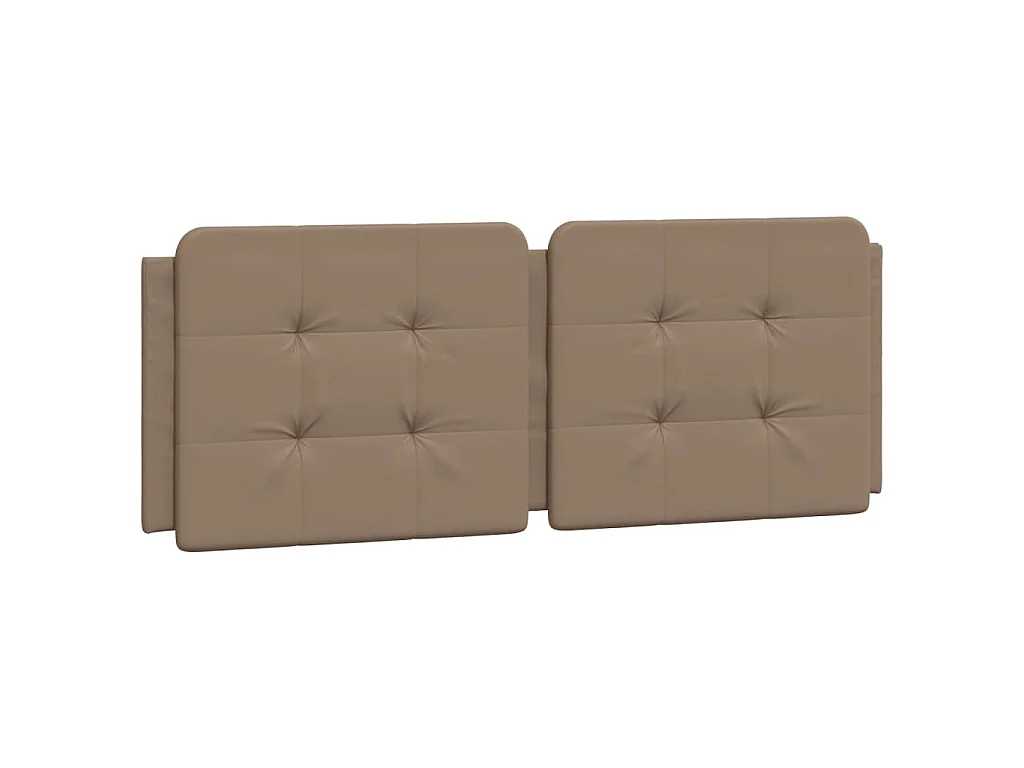 Cuscino Testiera Zadar Cappuccino 140 cm in Similpelle