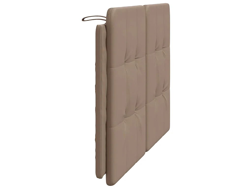 Cuscino Testiera Zadar Cappuccino 140 cm in Similpelle