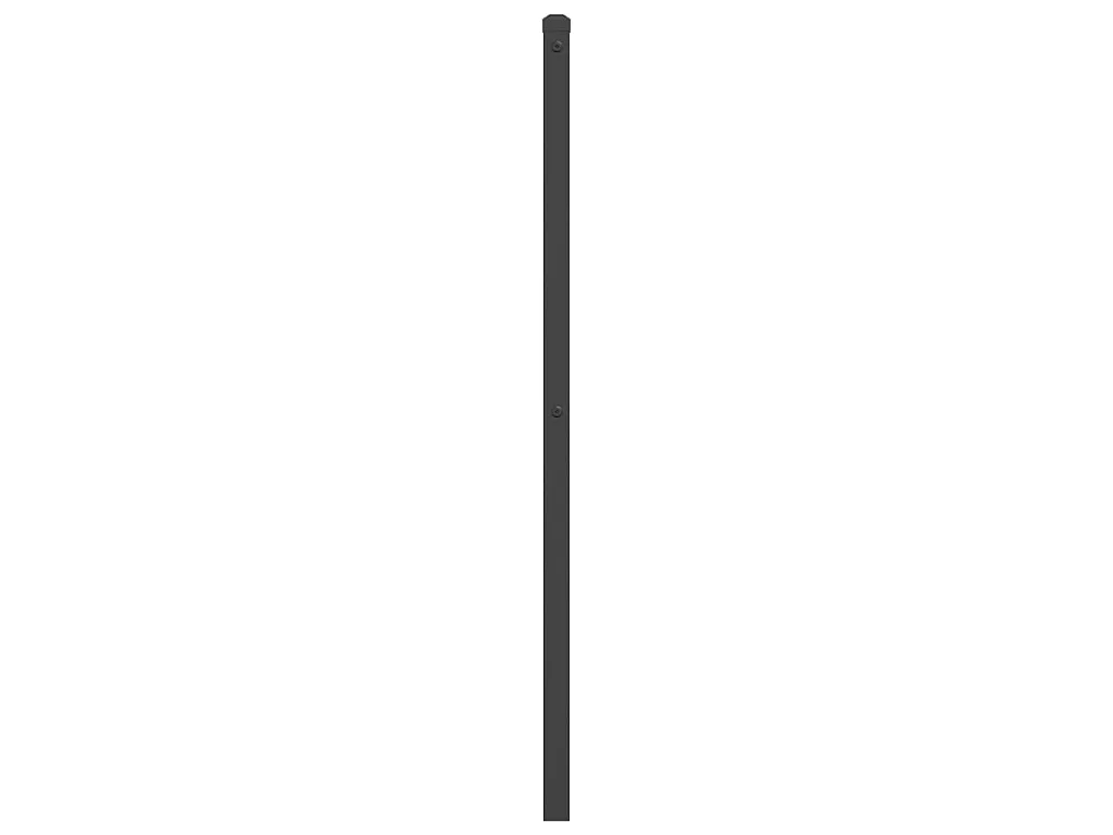 Tête de lit de remplacement métal noir 107 cm