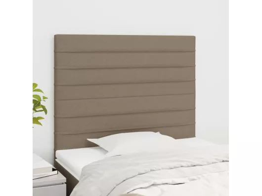 Kauf Unique Kopfteile 2 Stk. Taupe 80x5x78/88 cm Stoff