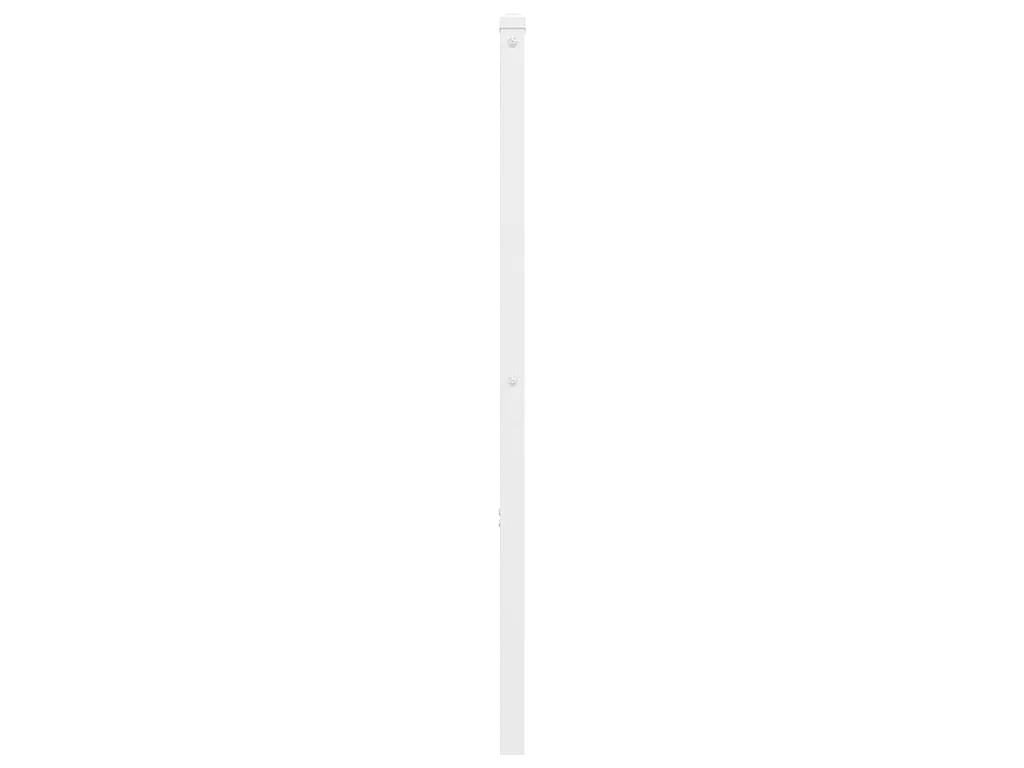 Vervangend hoofdbord 193 cm metaal wit