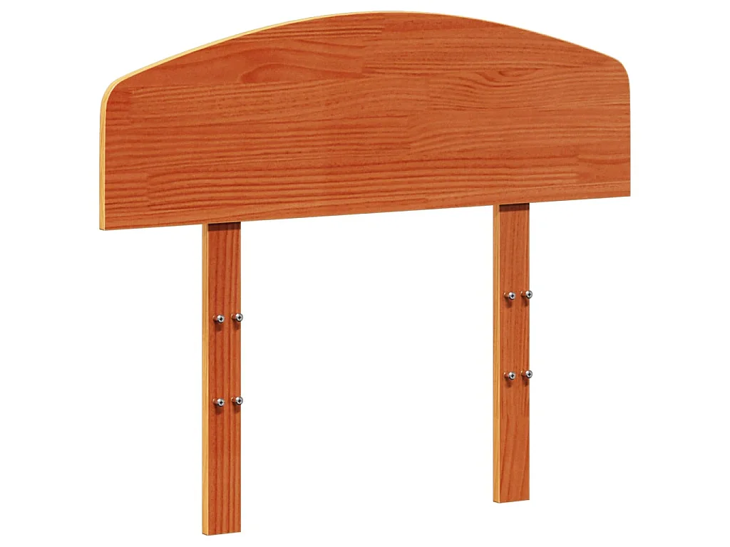 Kopfteil Wachsbraun 100 cm Massivholz Kiefer