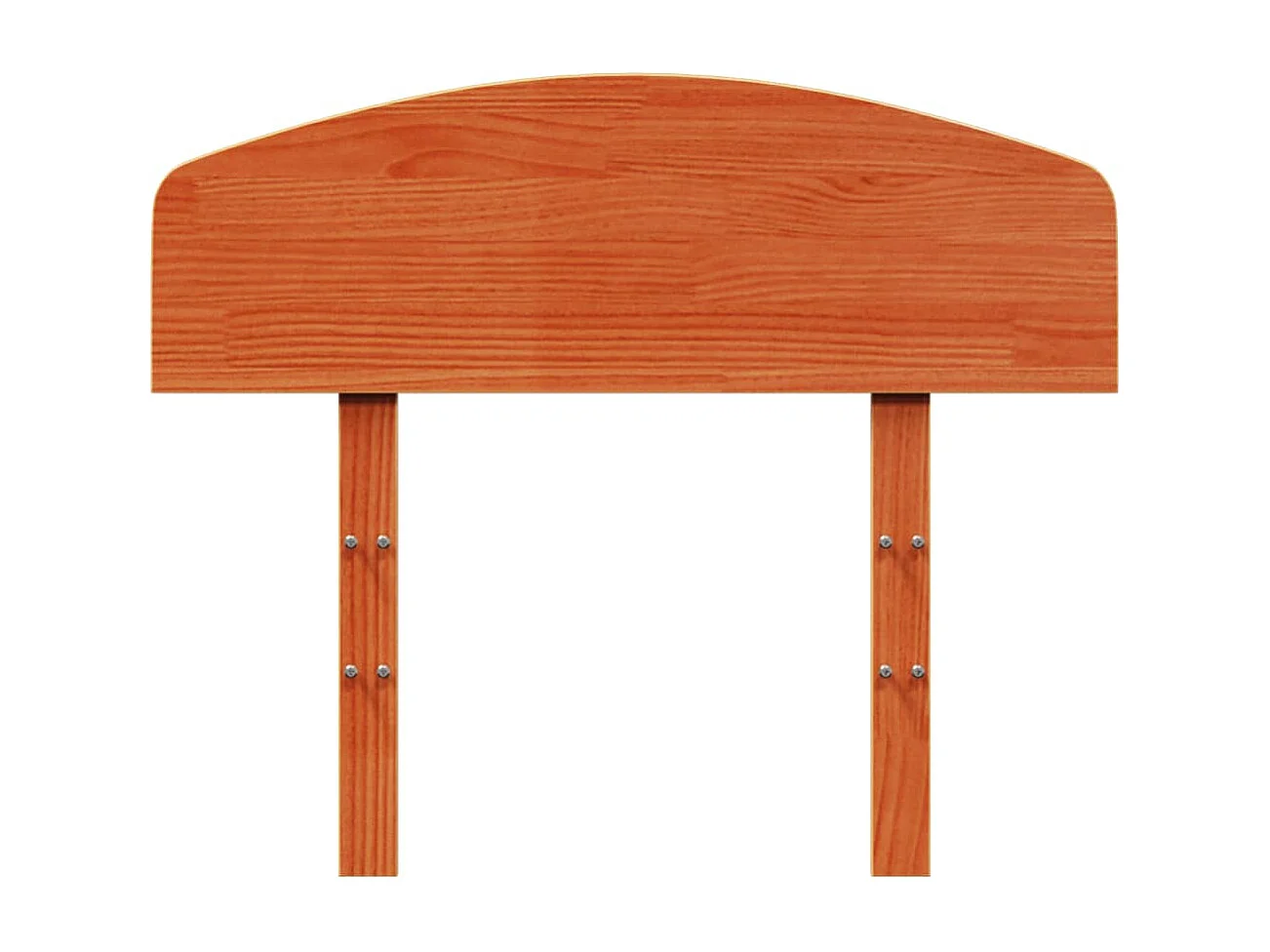 Kopfteil Wachsbraun 100 cm Massivholz Kiefer