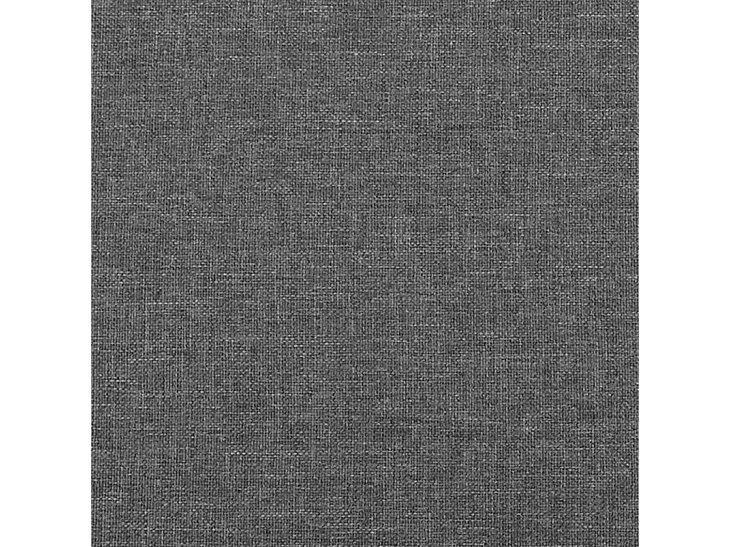 Testiera Grigio Scuro 100x5x118/128 cm Tessuto