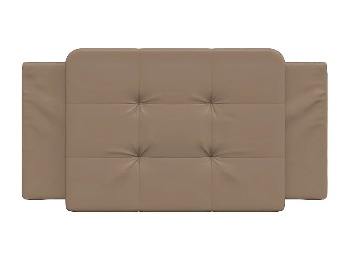 Coussin de tête de lit Zadar cappuccino 100 cm similicuir