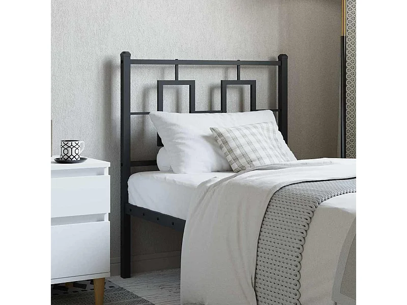 Ersatz-Kopfteil Metall Schwarz 75 cm