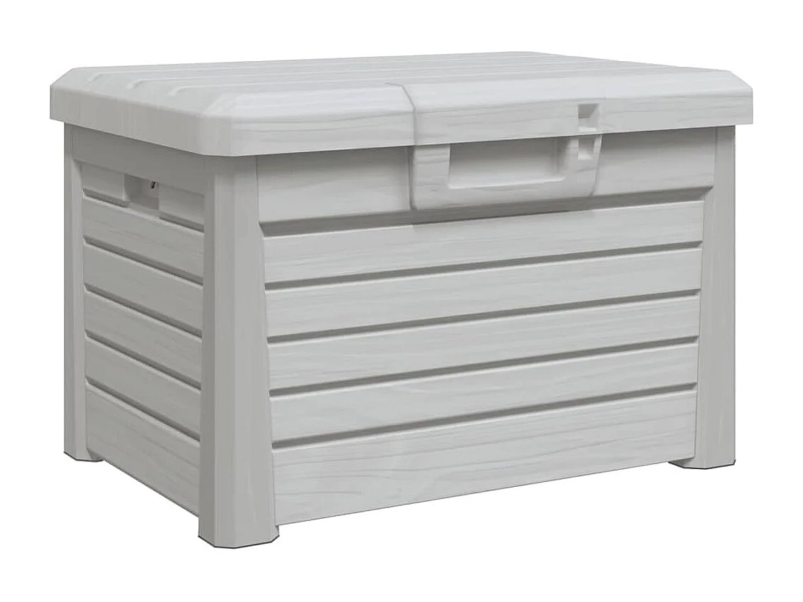 Outdoor-Kissenbox Grau 73x50,5x46,5 cm Polypropylen