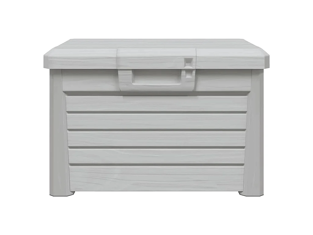 Outdoor-Kissenbox Grau 73x50,5x46,5 cm Polypropylen