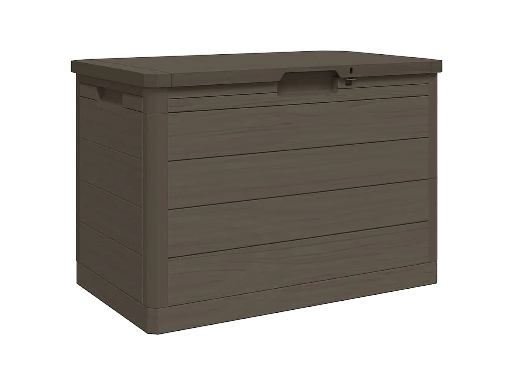 Contenitore Cuscini Marrone 77,5x44,5x53 cm in Polipropilene
