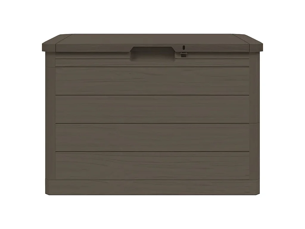 Contenitore Cuscini Marrone 77,5x44,5x53 cm in Polipropilene