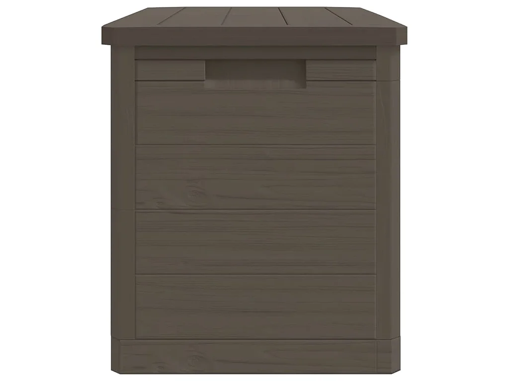 Contenitore Cuscini Marrone 77,5x44,5x53 cm in Polipropilene