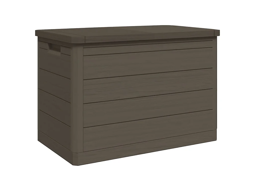 Contenitore Cuscini Marrone 77,5x44,5x53 cm in Polipropilene