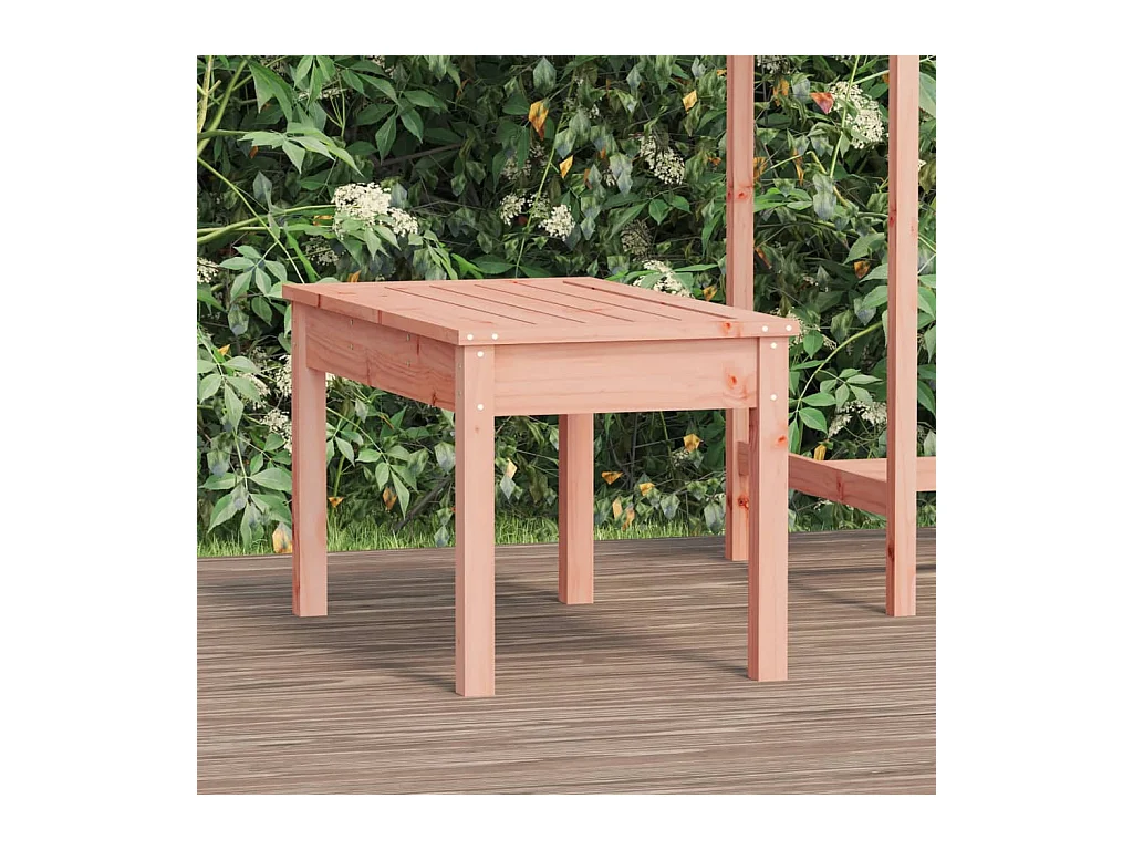 Panca da Giardino 80x44x45 cm in Legno Massello di Douglas
