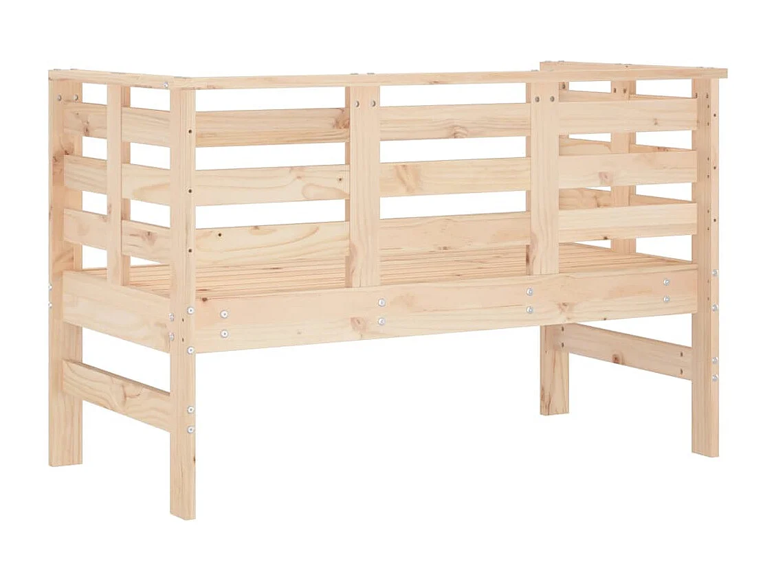 Tuinbankje 111,5x53x71 cm massief grenenhout