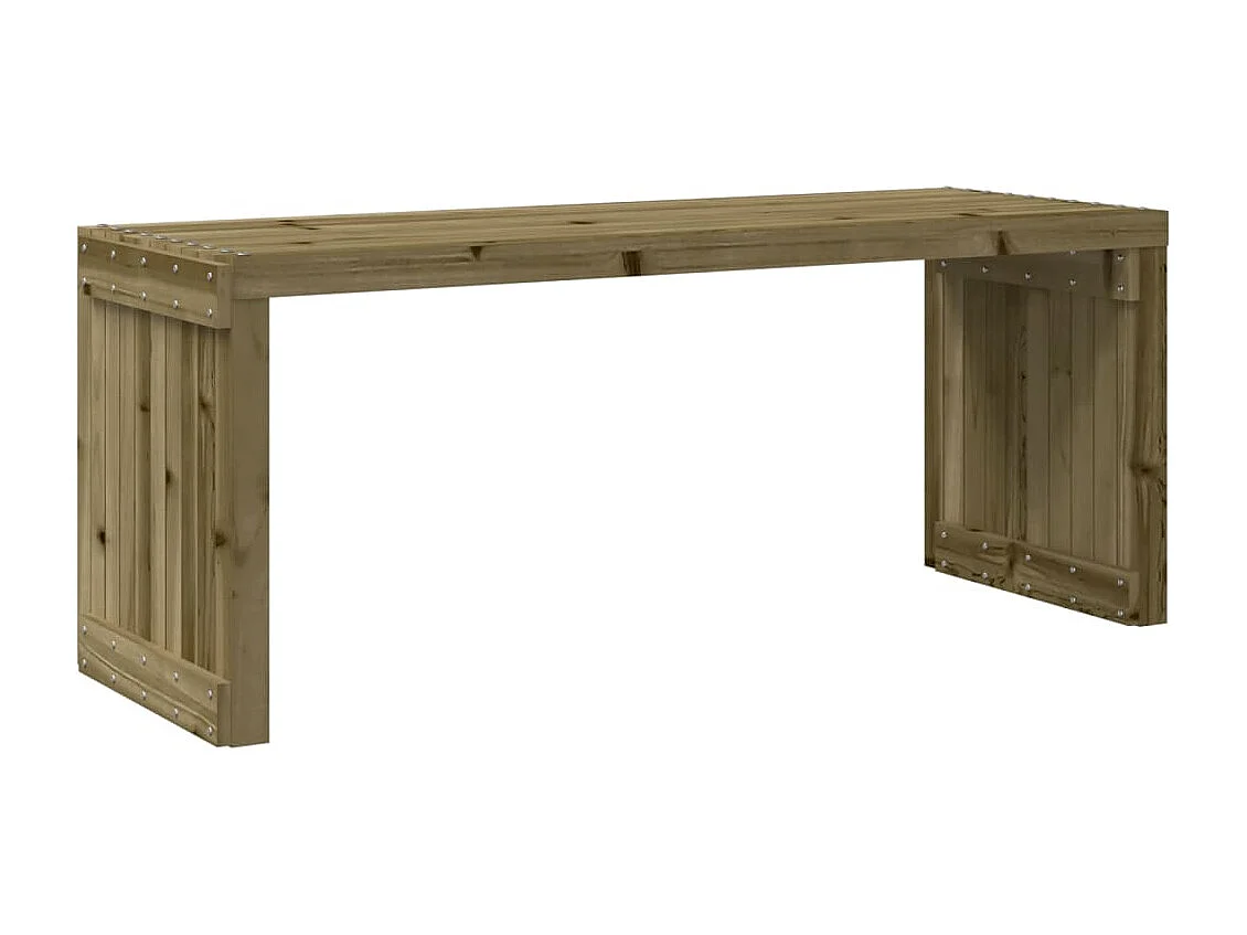 Tuinbankje verlengbaar 212,5x40,5x45 cm geïmpregneerd hout