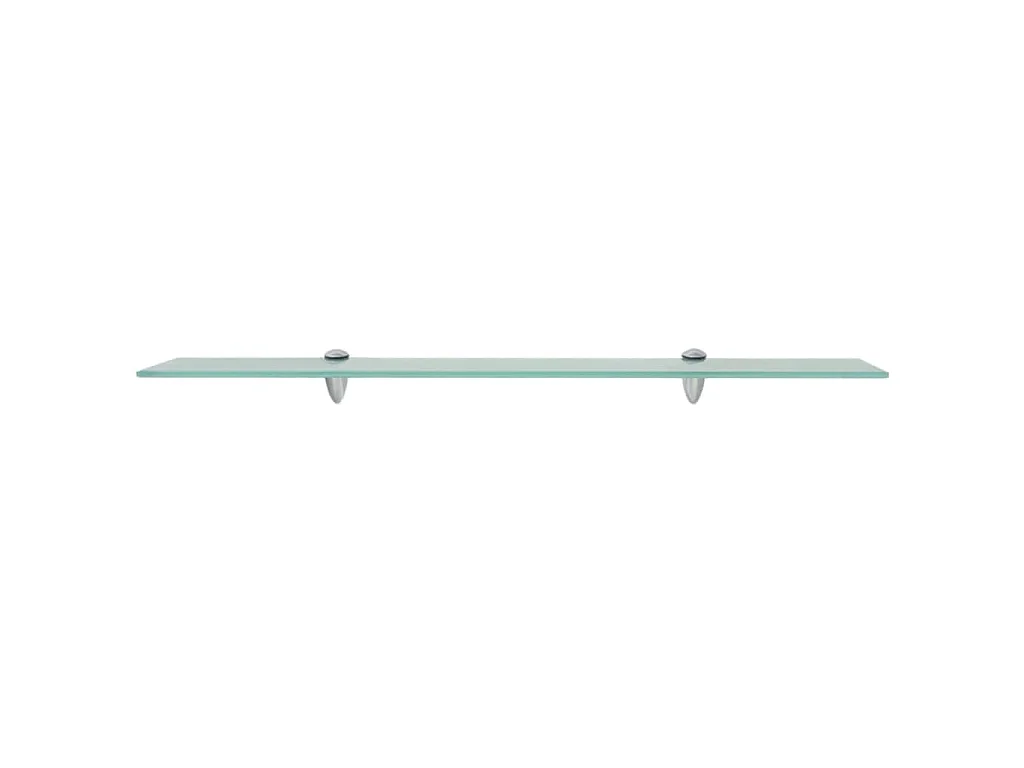 Schappen zwevend 2 st 80x10 cm 8 mm glas