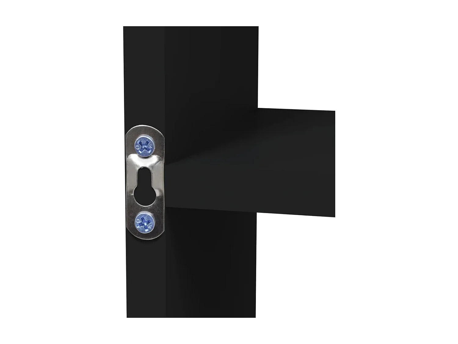 Étagère murale 8 compartiments Noir