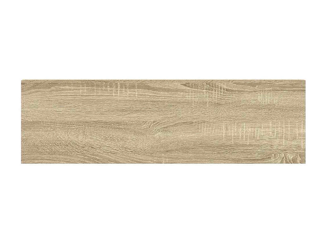 Prateleiras de parede 2 pcs 80x23,5x3,8cm MDF carvalho e branco