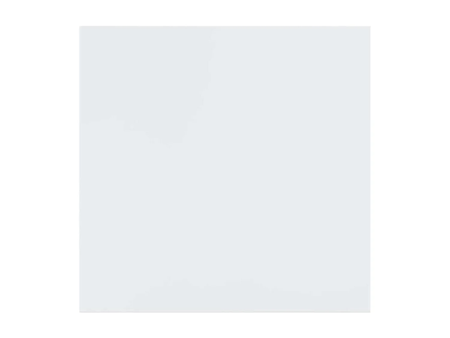 Étagère murale flottante Blanc brillant 23x23,5x3,8 cm MDF