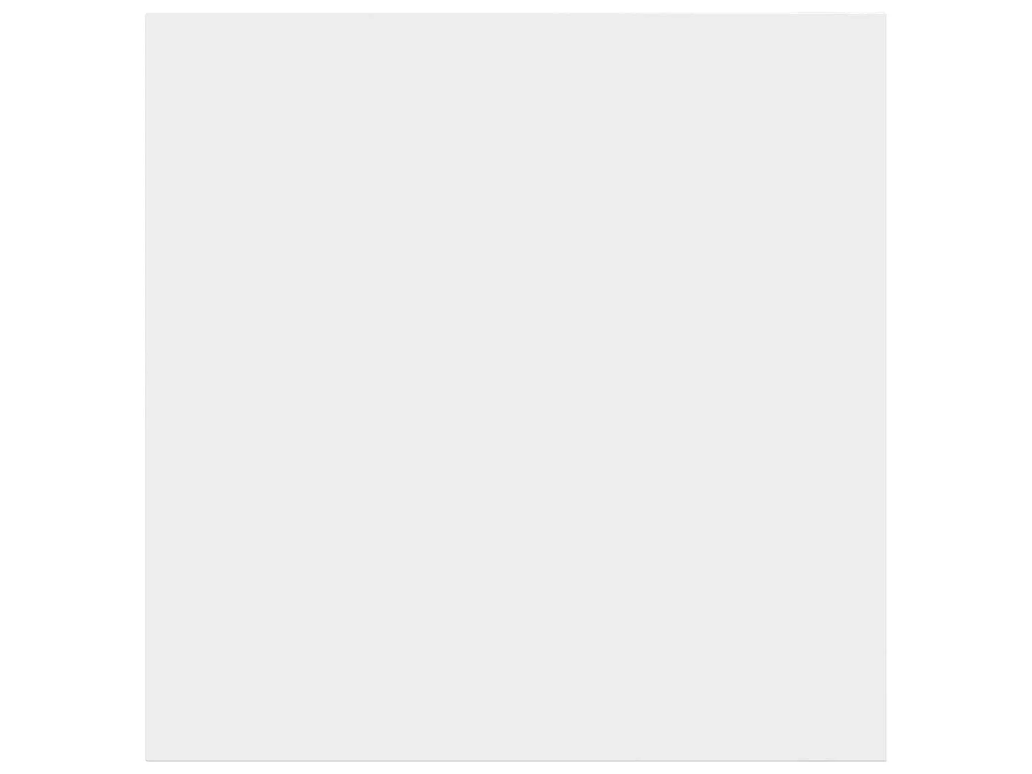 Prateleira parede suspensa 23x23,5x3,8 cm MDF branco brilhante