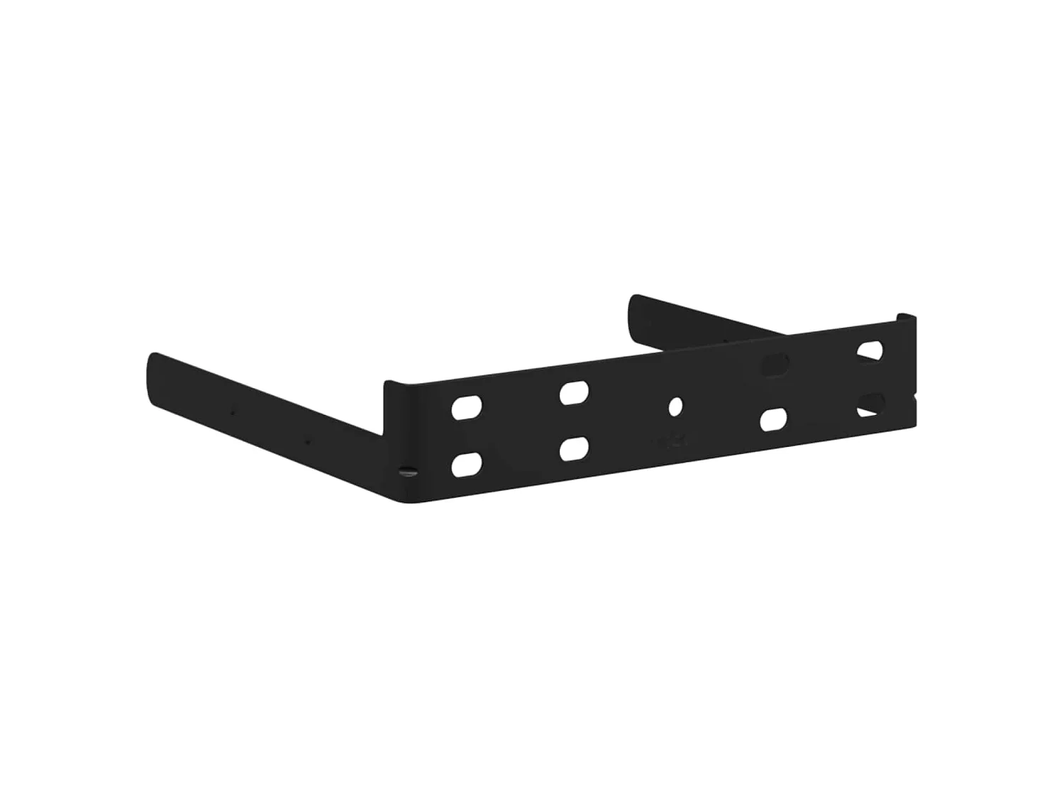 Prateleira parede suspensa 23x23,5x3,8 cm MDF branco brilhante