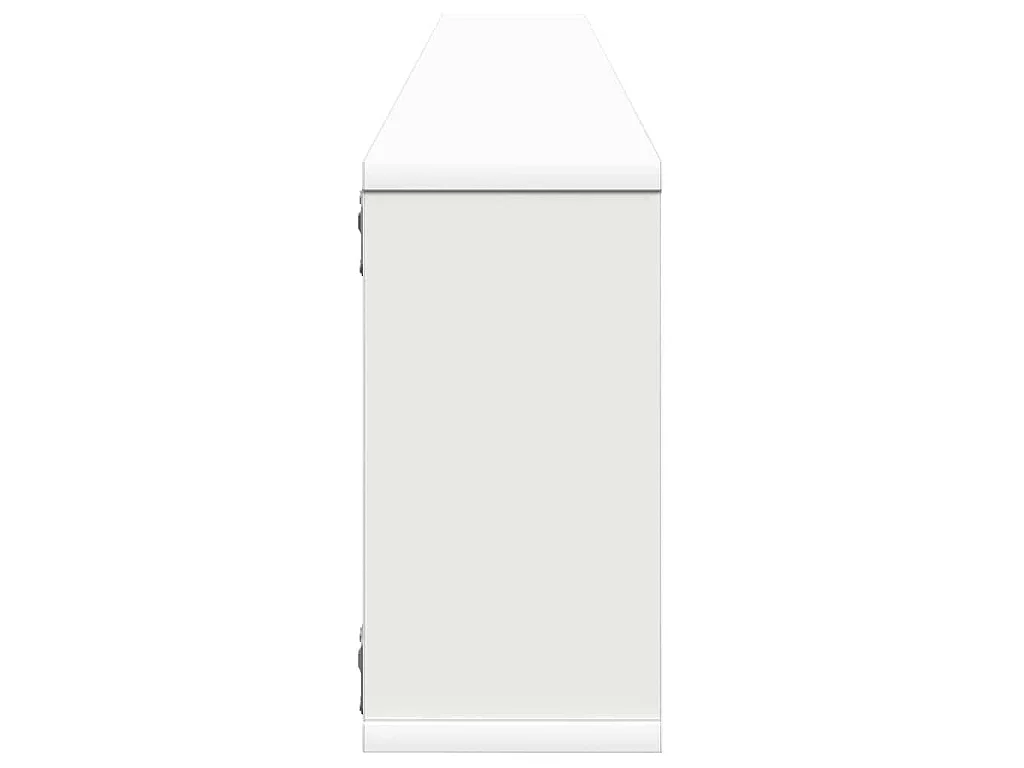 Étagères cube murales 2 pcs blanc 100x15x30cm bois d'ingénierie