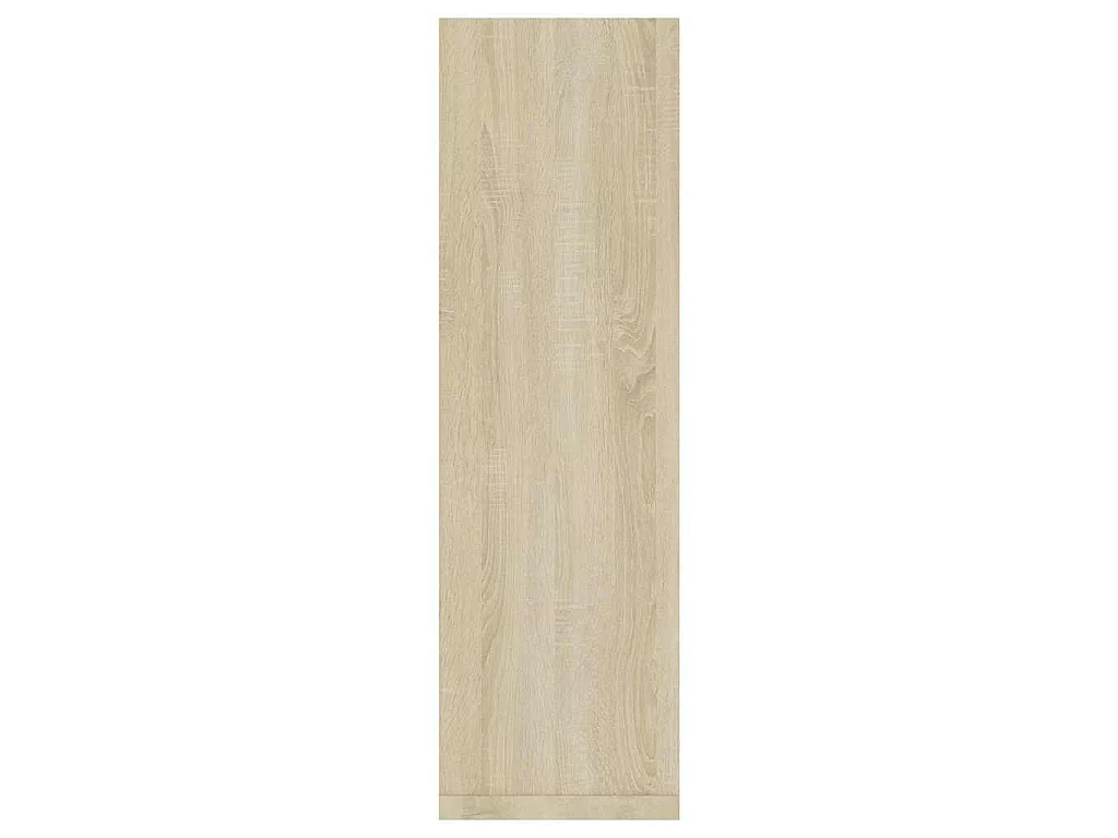 Étagères murales 2pcs chêne sonoma 50x15x50cm bois d'ingénierie