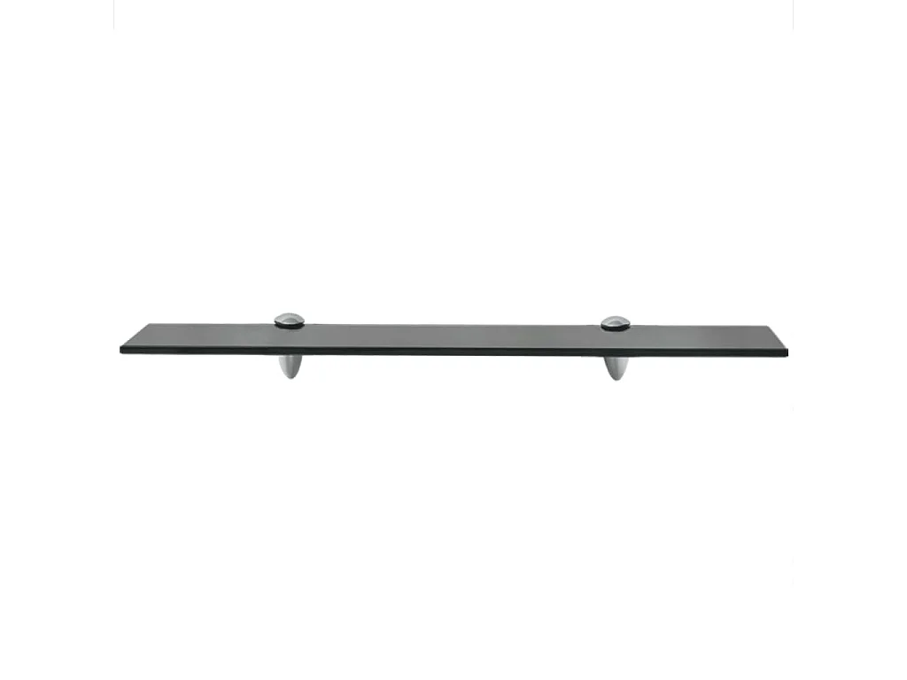 Mensole Galleggianti 2 pz in Vetro 60x10 cm 8 mm