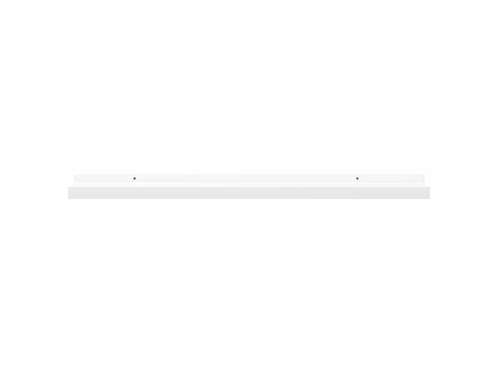 Prateleiras de parede 4 pcs 80x9x3 cm branco