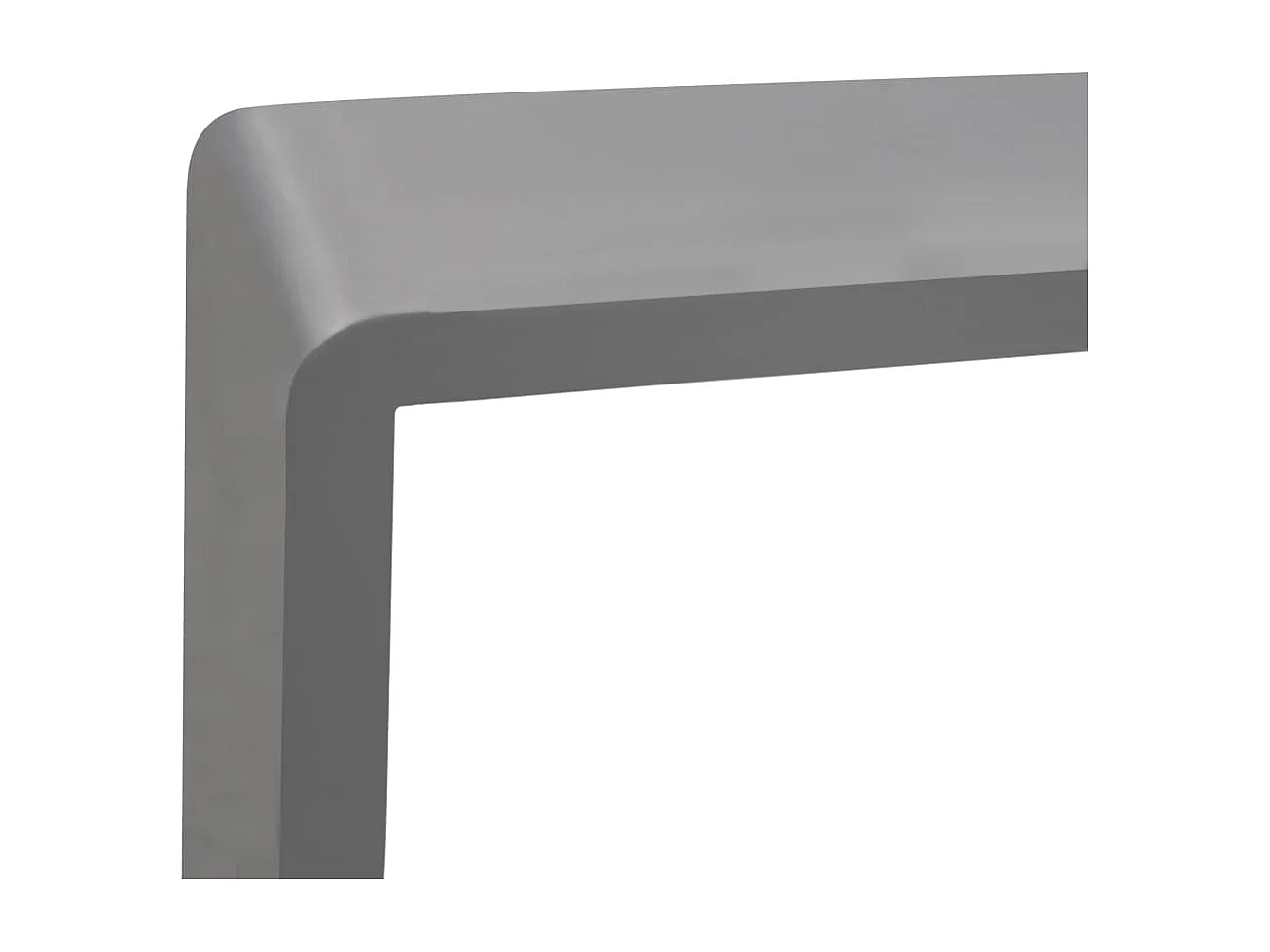 Étagères murales sous forme de cube 3 pcs Gris MDF