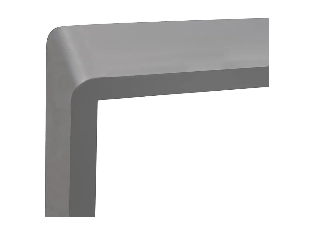 Étagères murales sous forme de cube 3 pcs Gris MDF