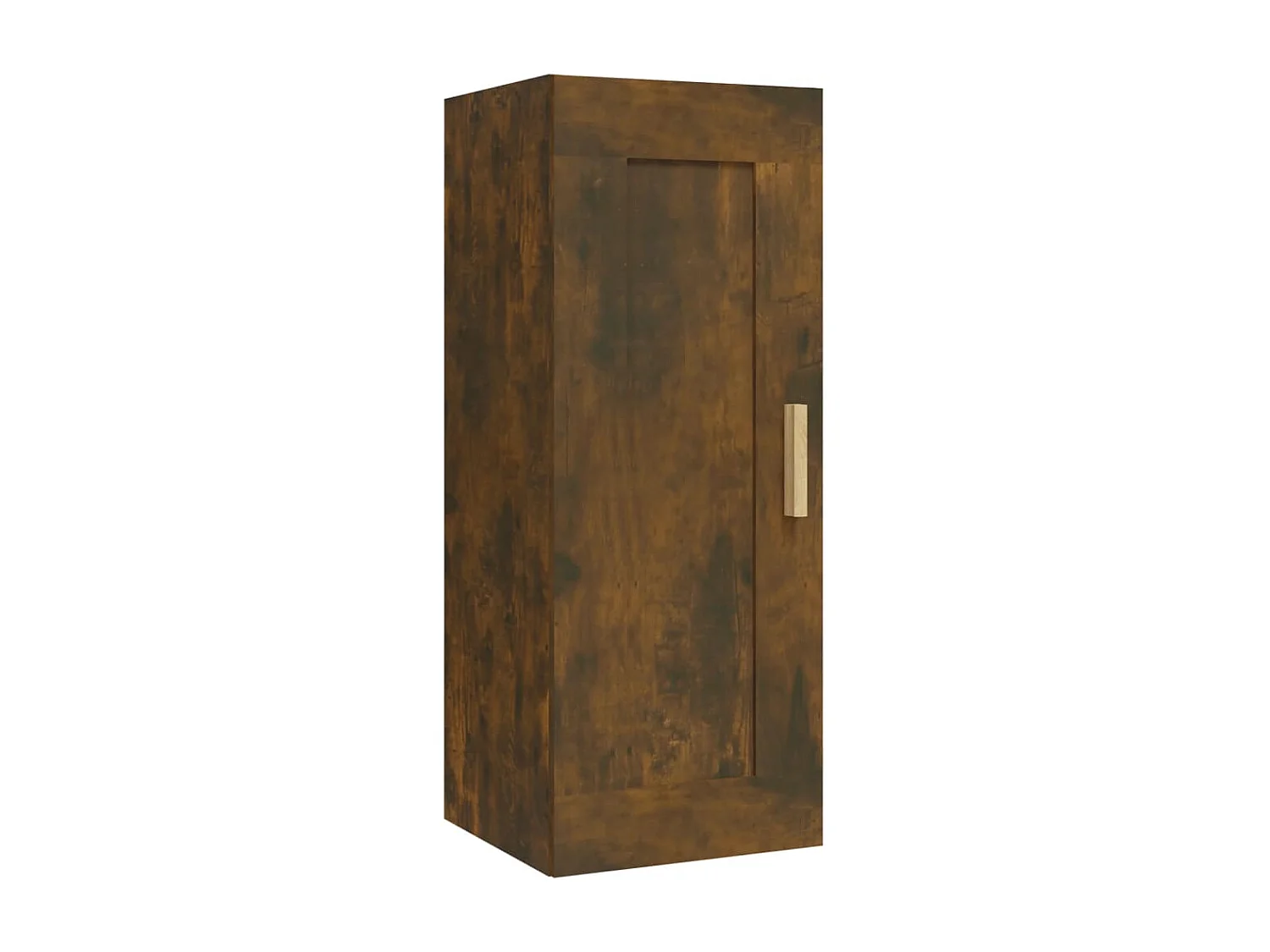 Armário de parede 35x34x90cm derivados madeira carvalho fumado