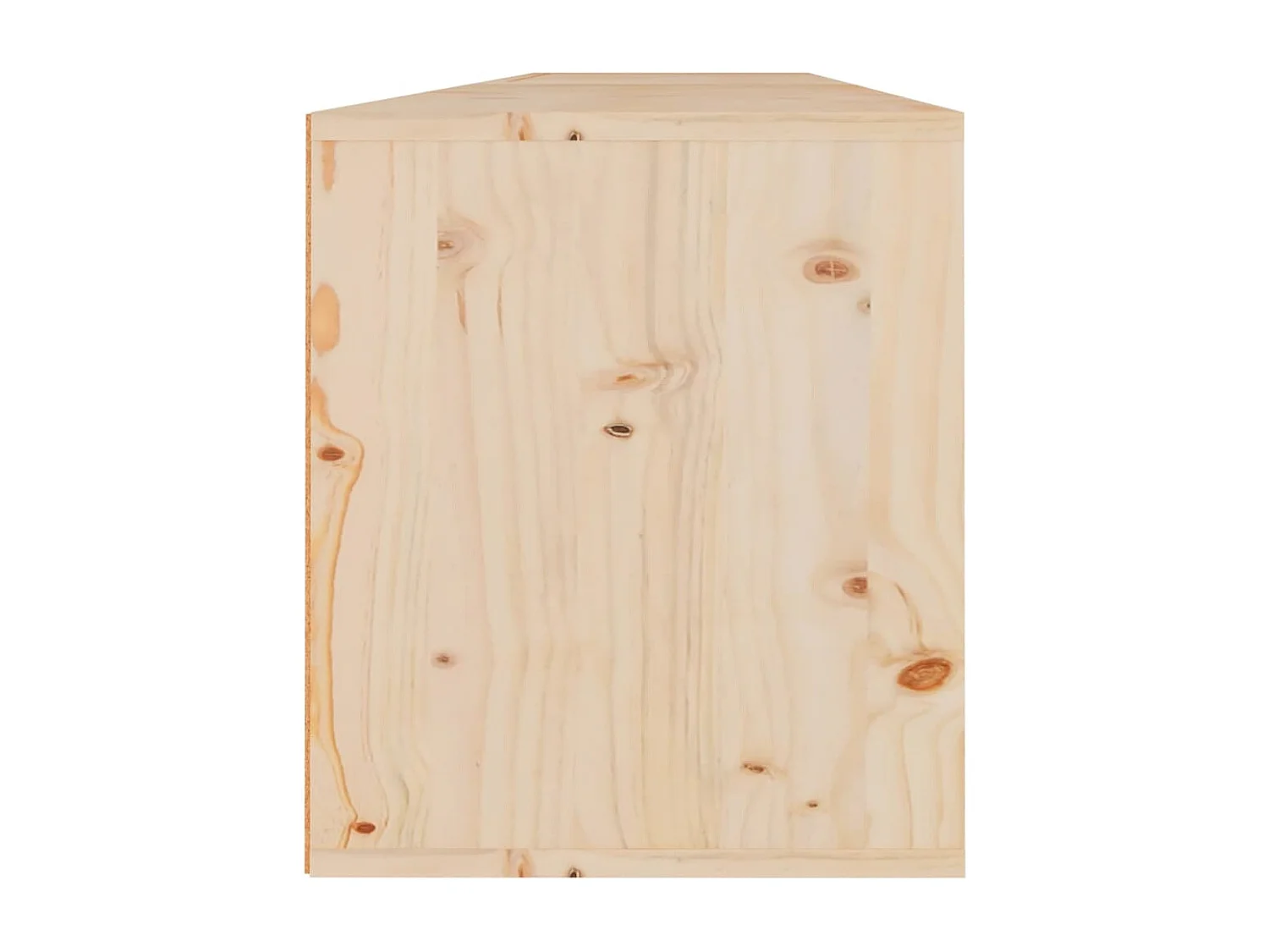 Pensili 2 pz 80x30x35 cm in Legno Massello di Pino