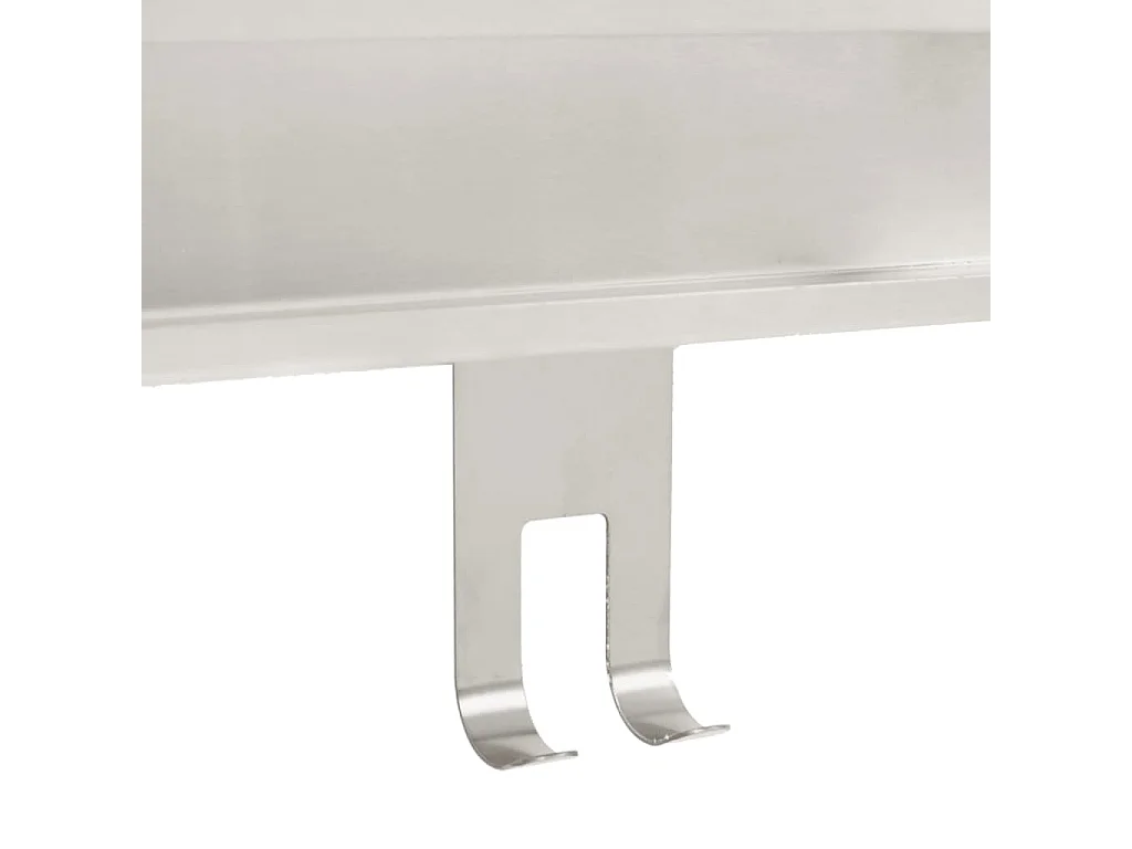 Support de douche suspendu acier inoxydable 304 brossé