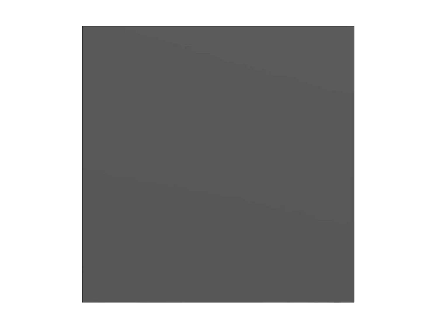 Étagère murale flottante 4 pcs Gris brillant 23x23,5x3,8 cm MDF