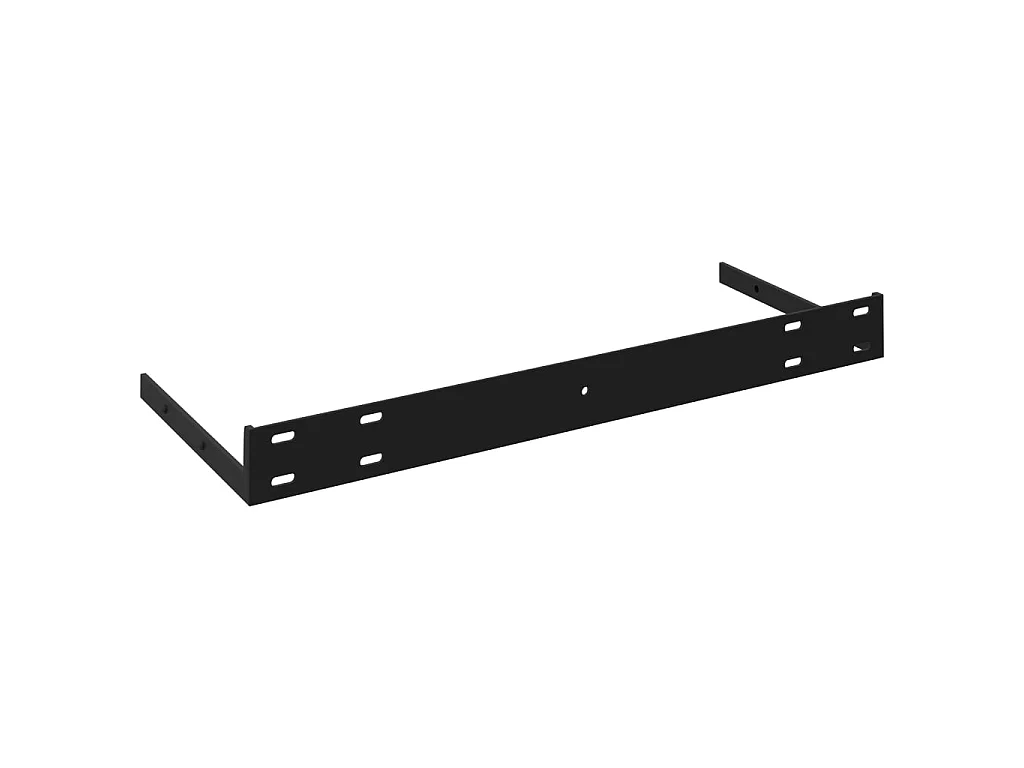 Étagère murale flottante Blanc brillant 90x23,5x3,8 cm MDF