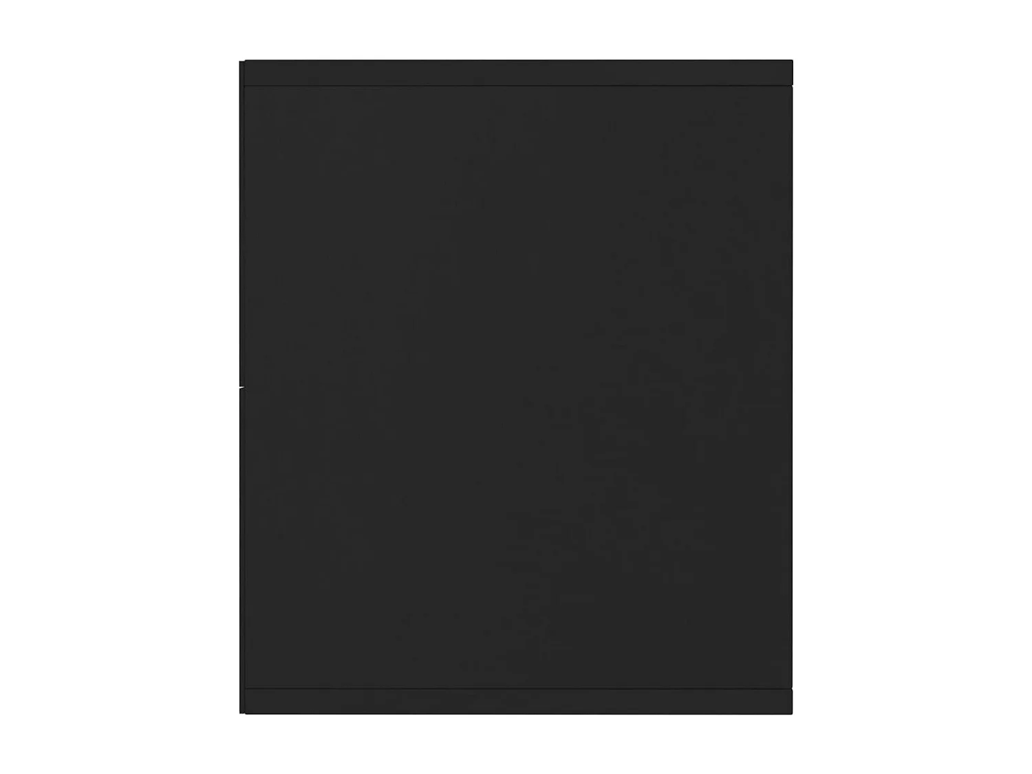 Bibliothèque/Meuble TV Noir 143x30x36 cm