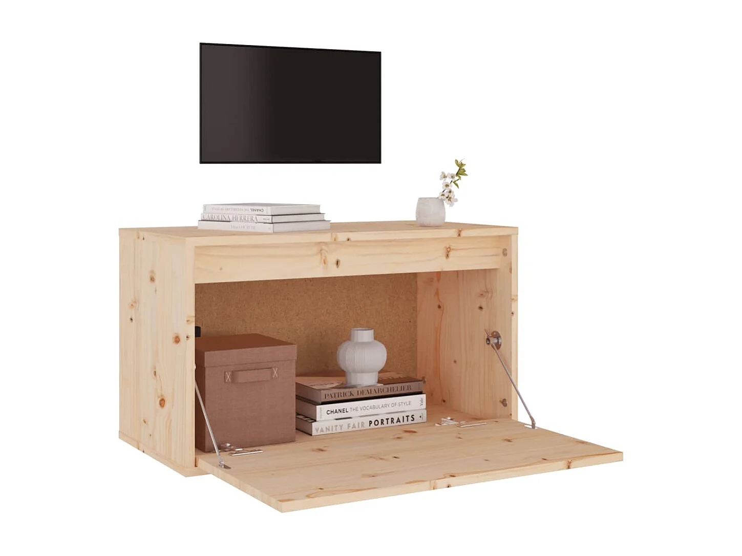 Armoire murale 60x30x35 cm Bois de pin massif