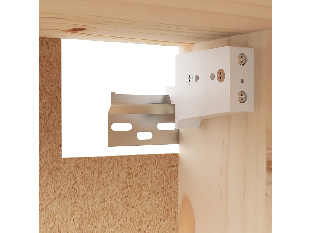 Armoire murale 60x30x35 cm Bois de pin massif